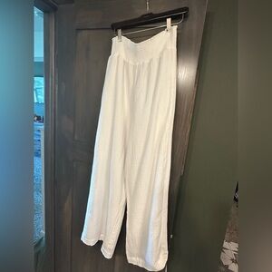 Z Supply Cream Textured Pants